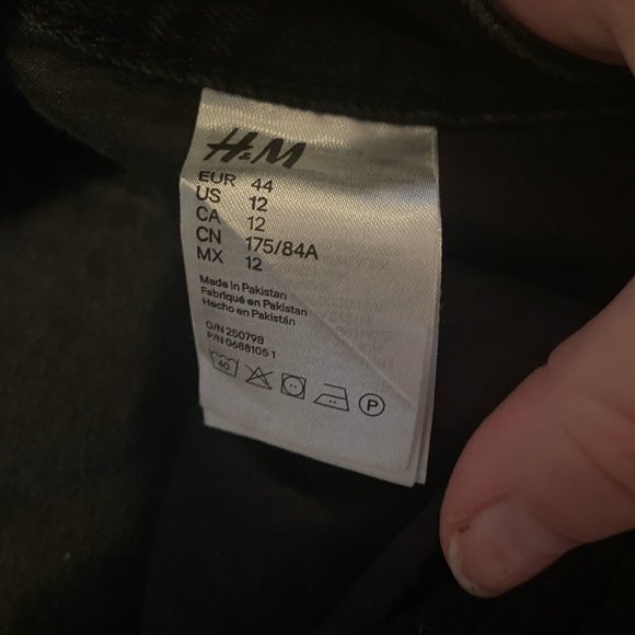 Black Jean Skirt - Picture 2 of 2